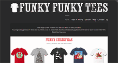 Desktop Screenshot of funkyfunkytees.com